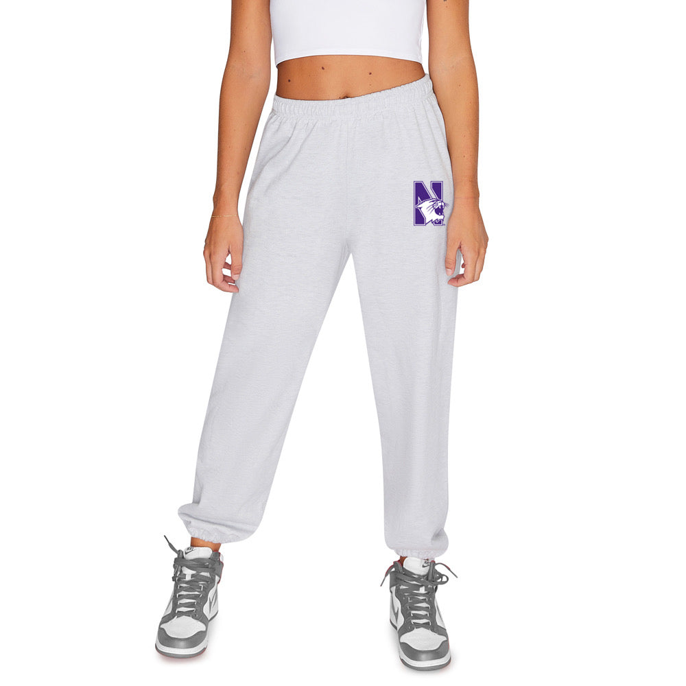 Northwestern Wildcats Gray Sweatpants