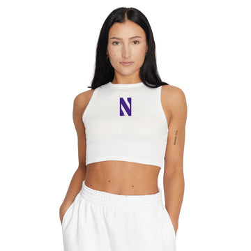 Northwestern Wildcats Touchdown Ribbed Tank