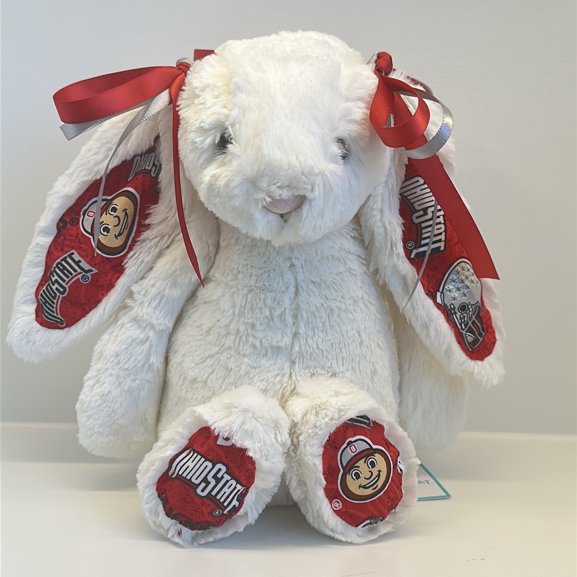 Ohio State University Custom College Jellycat Bashful Bunny