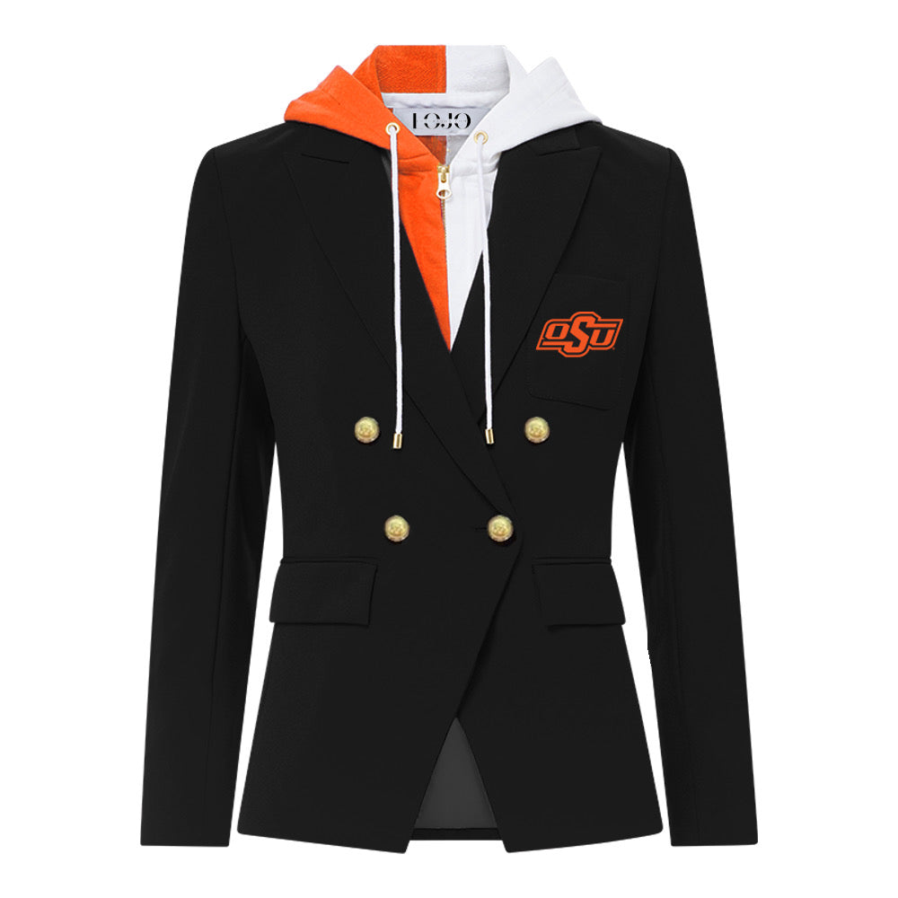 Oklahoma State Hooded Blazer Jacket