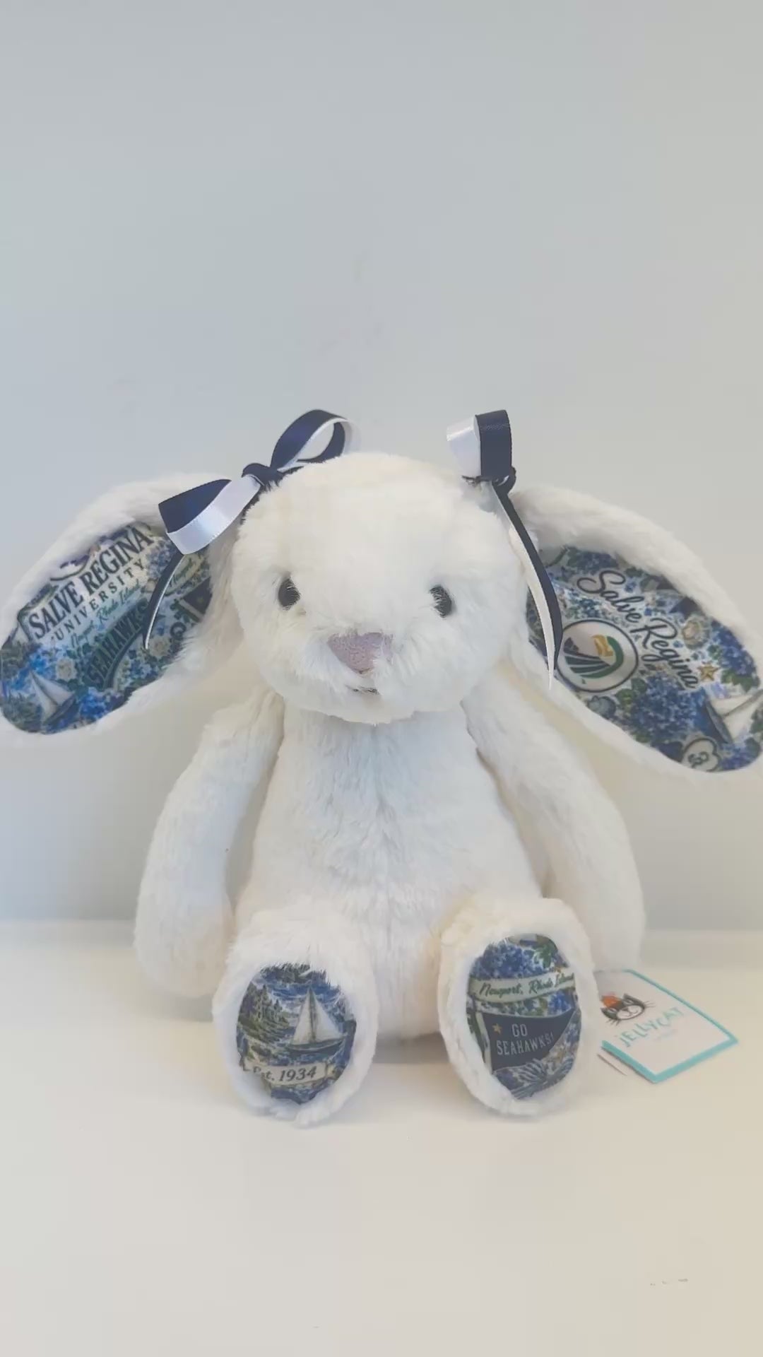 Salve Regina University Fully Custom College Jellycat Bunny