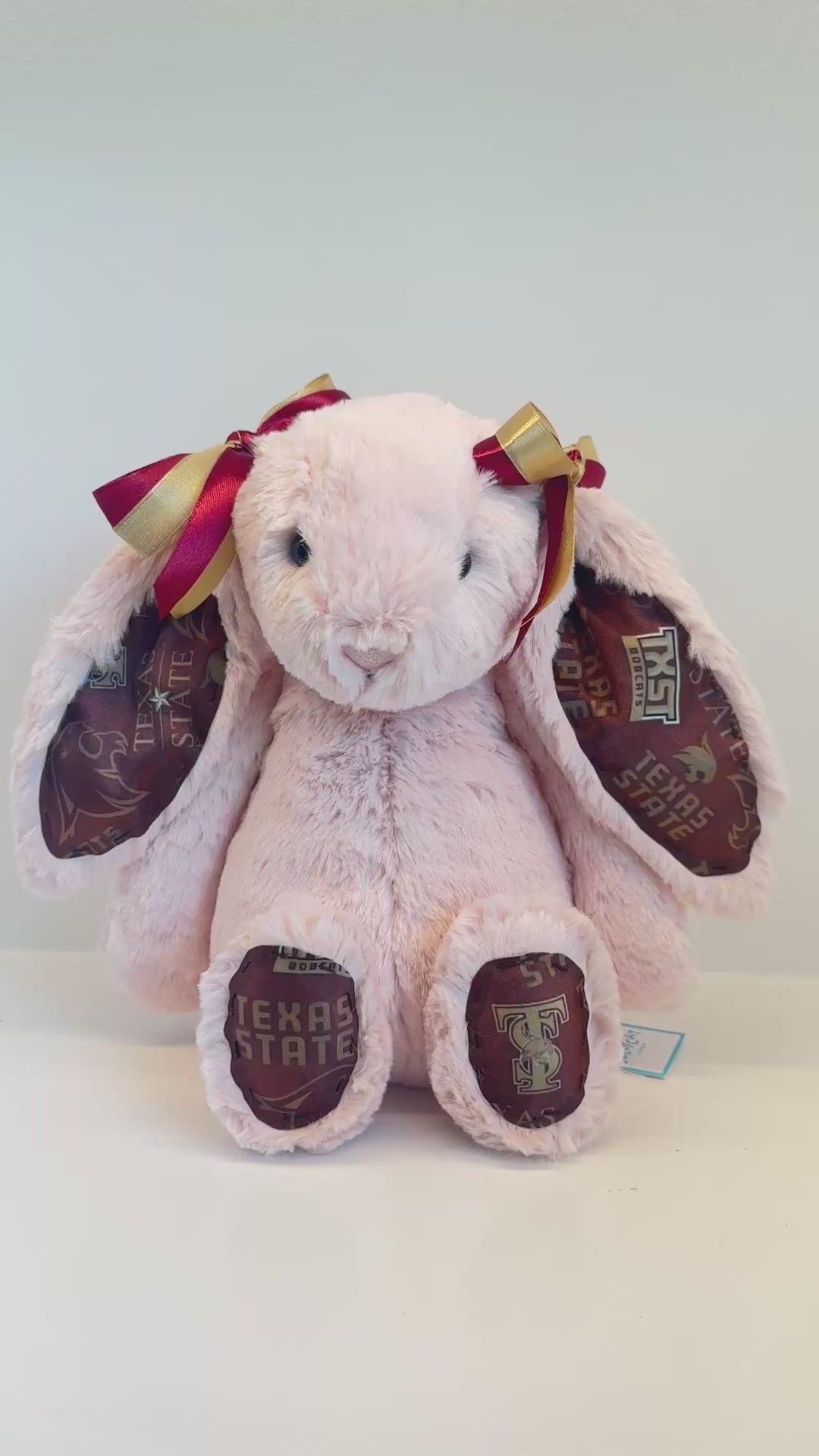 Texas State University College Jellycat Bunny