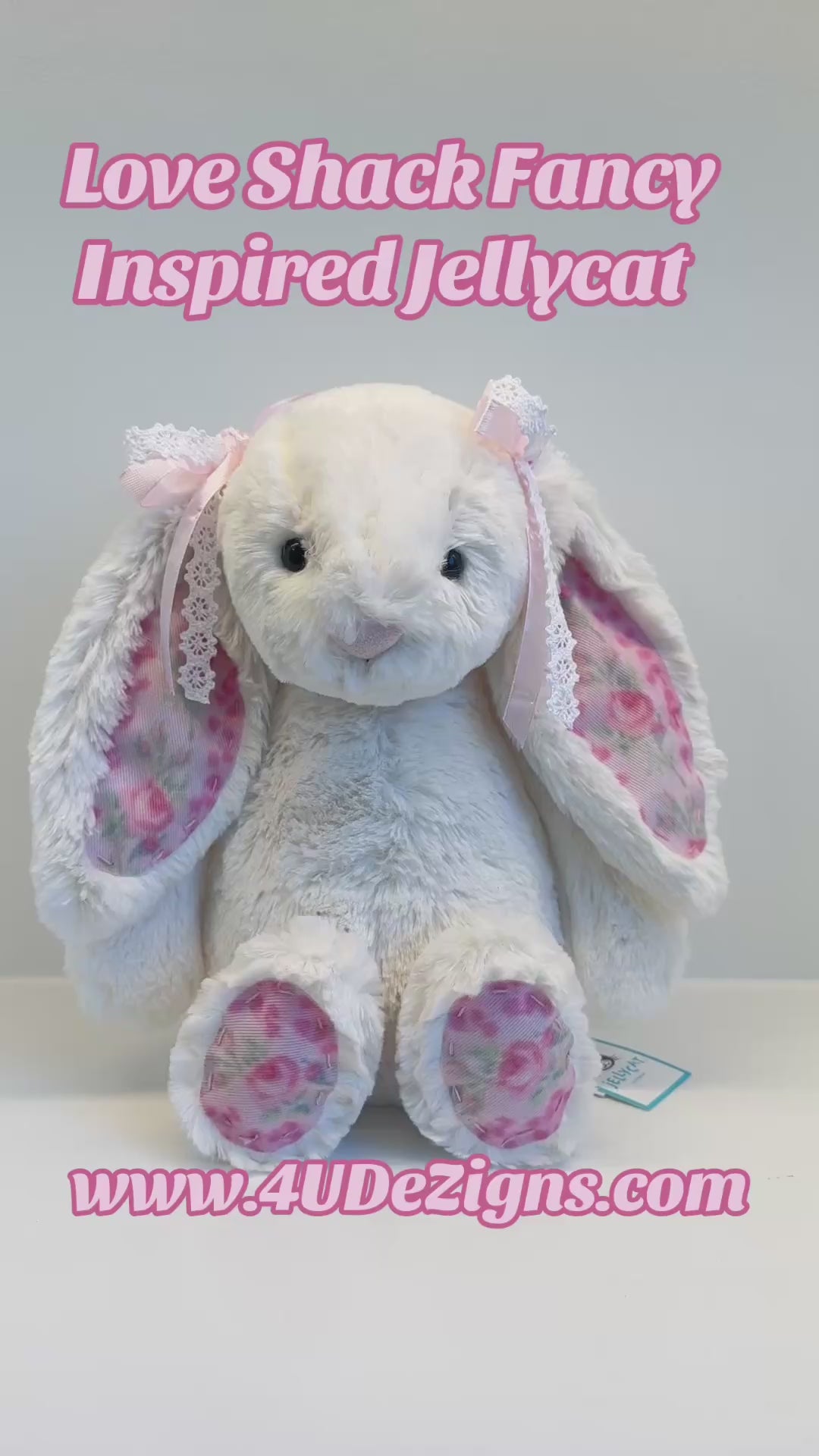 LoveShackFancy Inspired Custom Jellycat Bunny