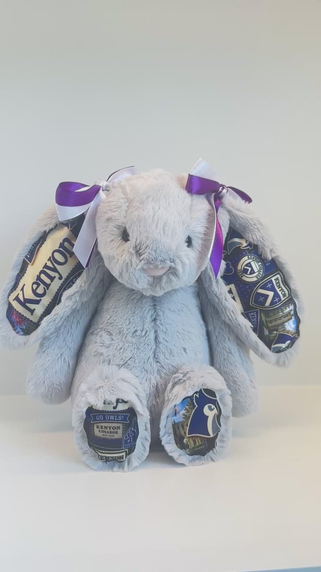 Kenyon College Custom College Jellycat Bunny