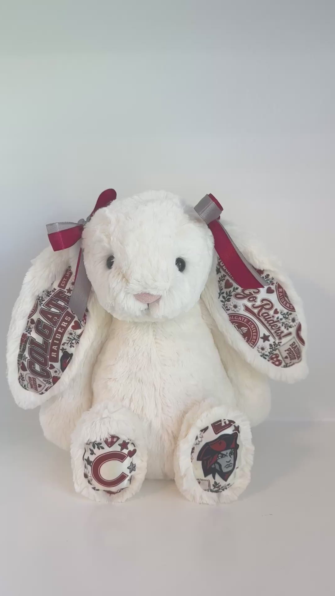 Colgate University Fully Custom Jellycat Bunny