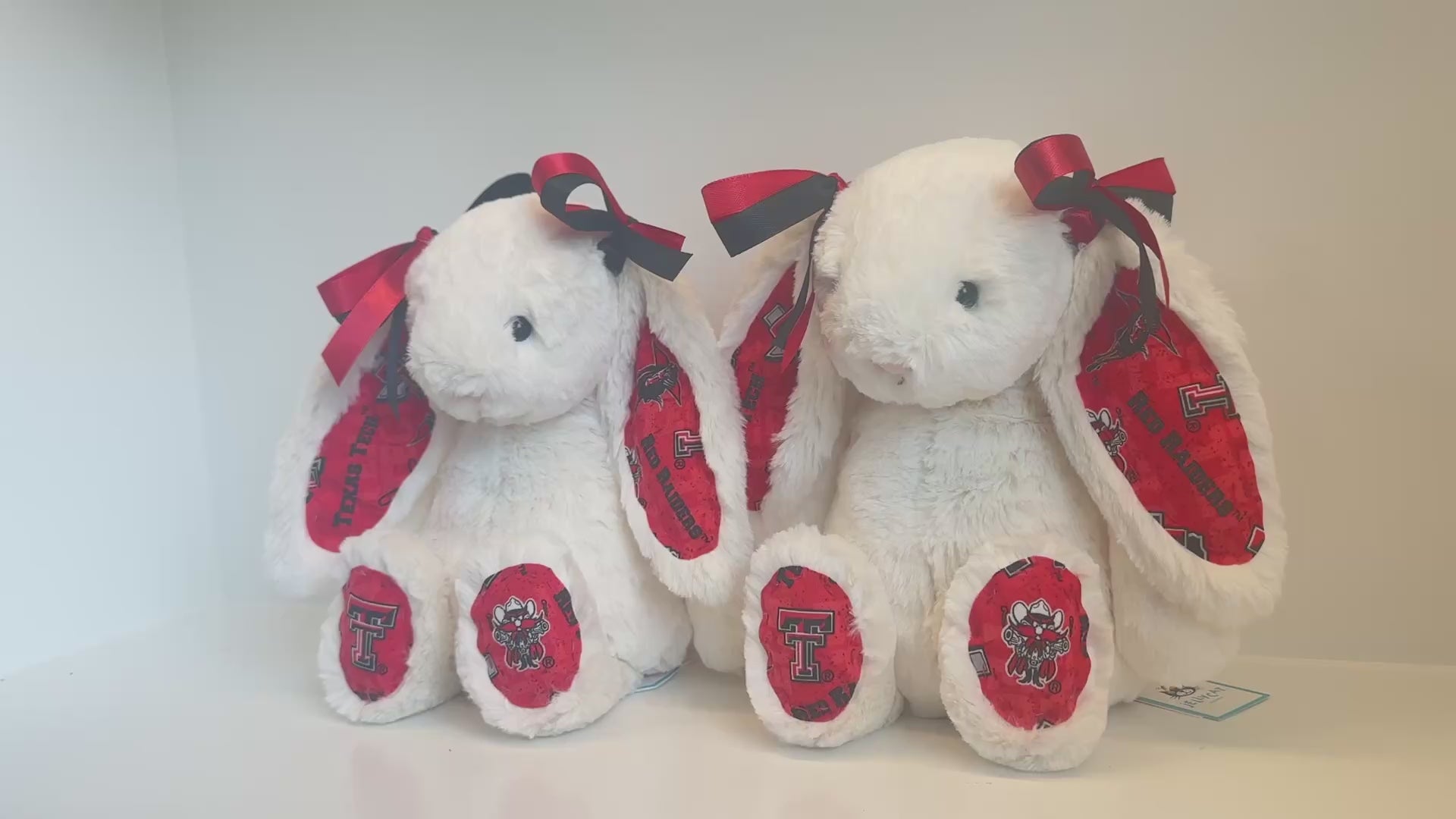 Texas Tech University Custom College Jellycat Bashful Bunny