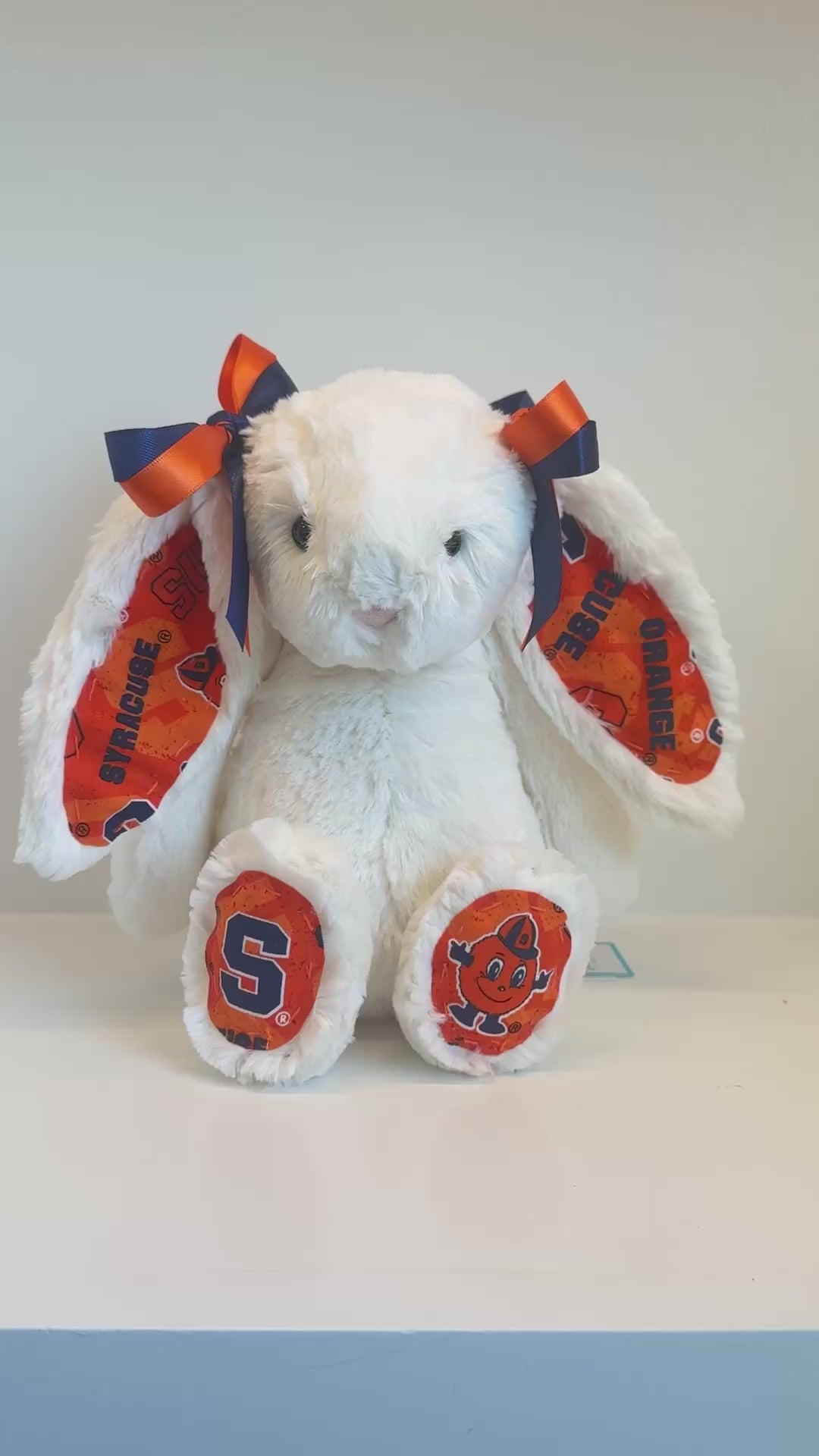 Syracuse University Custom College Jellycat Bashful Bunny