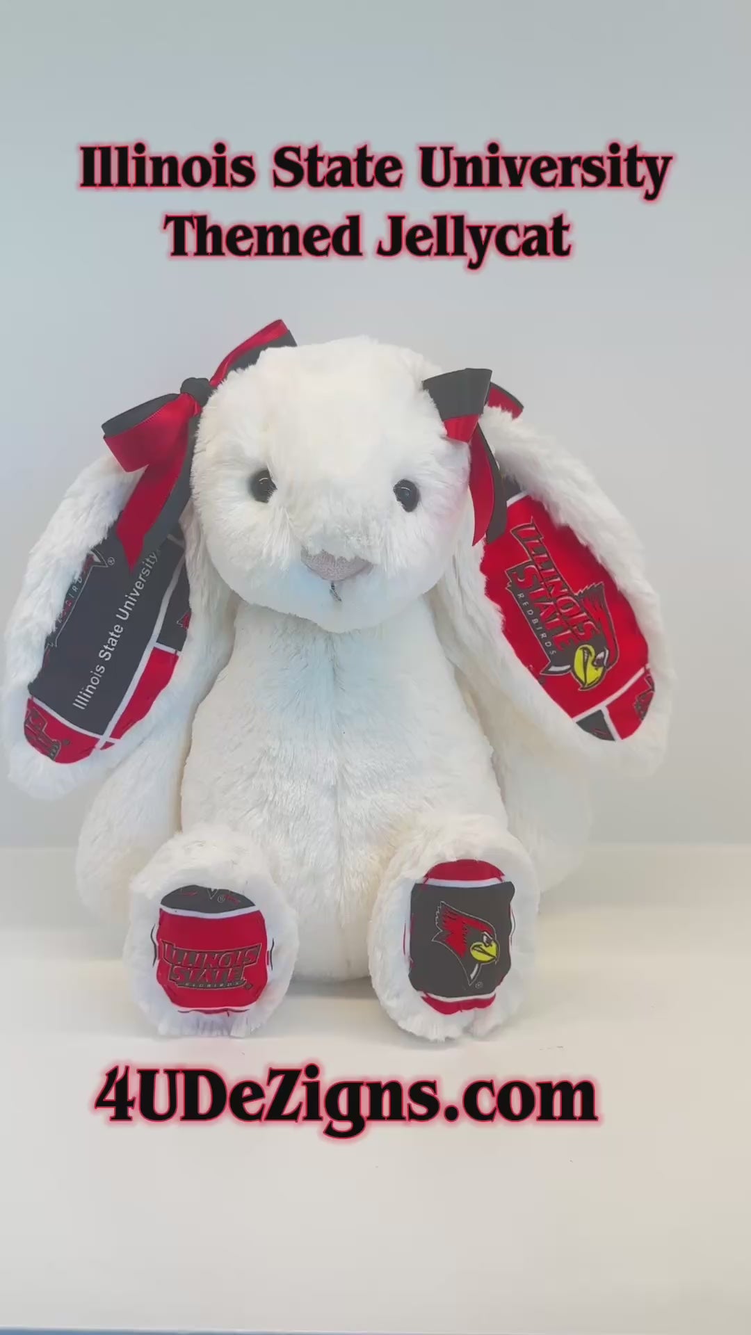 Illinois State University College Jellycat Bunny