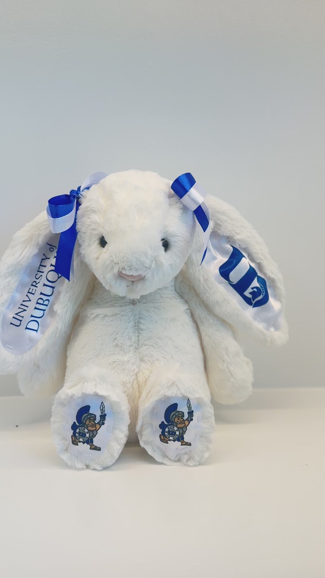 University of Dubuque Fully Custom College Jellycat Bunny
