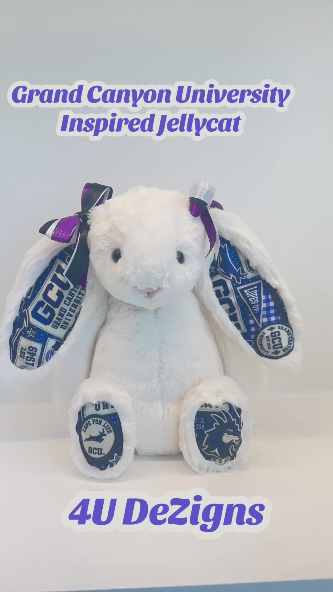 Grand Canyon University Custom College Jellycat Bunny