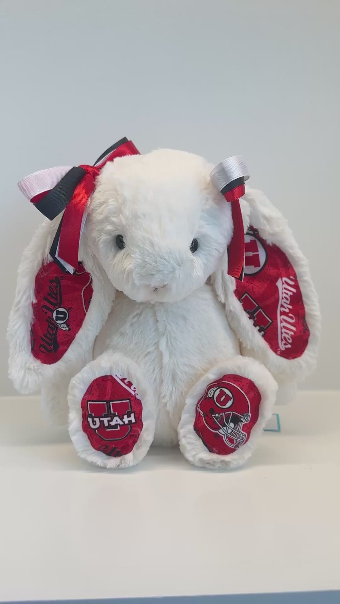 University of Utah Custom College Jellycat Bashful Bunny