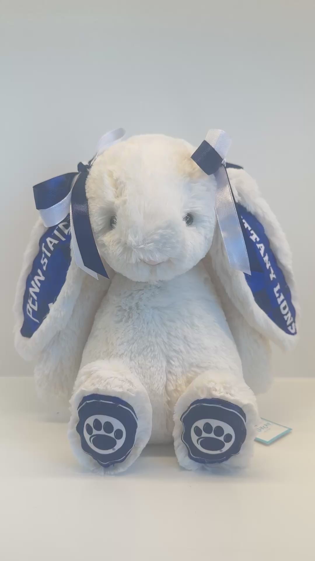 Penn State University Custom College Jellycat Bashful Bunny