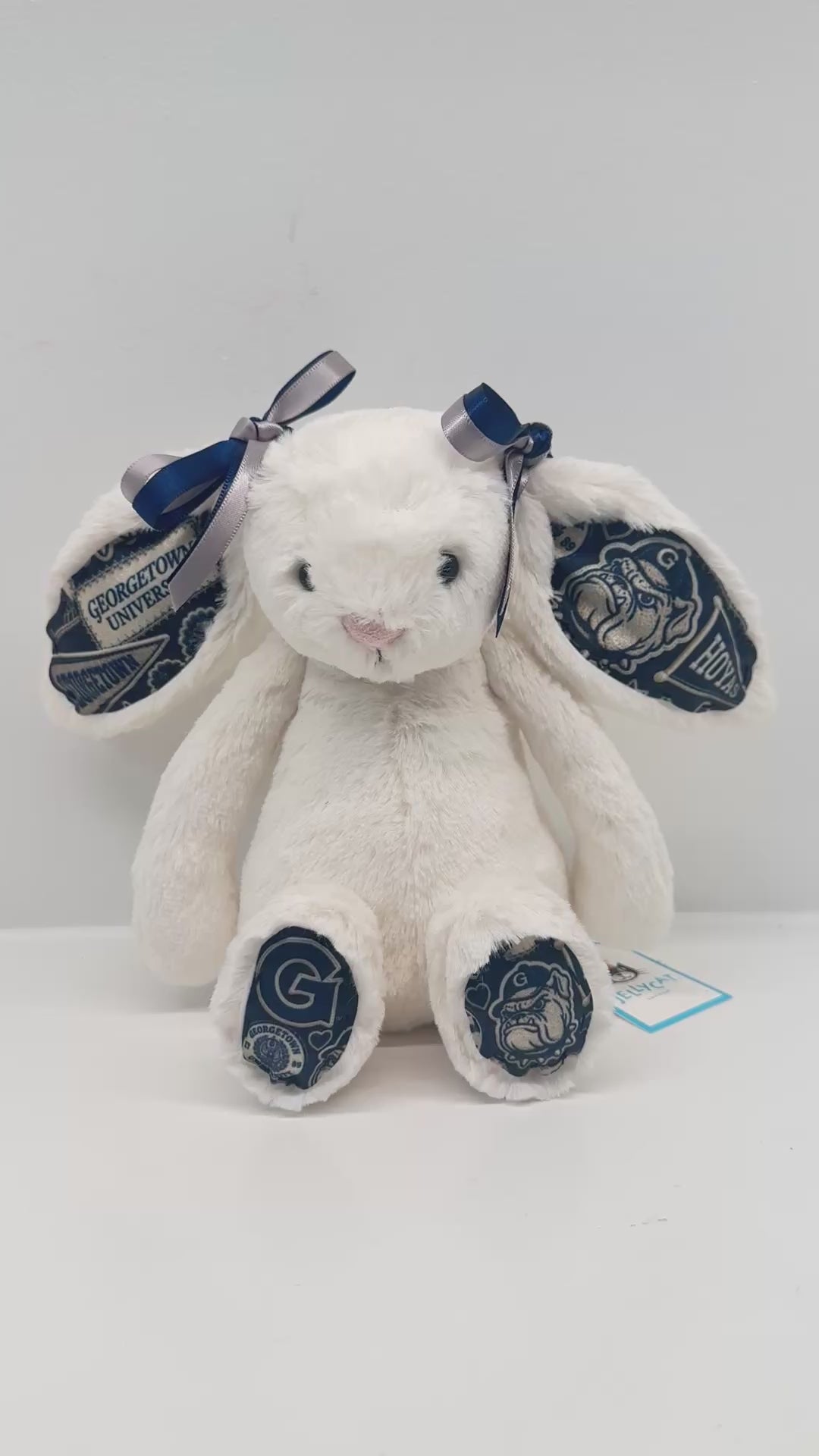 Georgetown University Custom College Jellycat Bunny