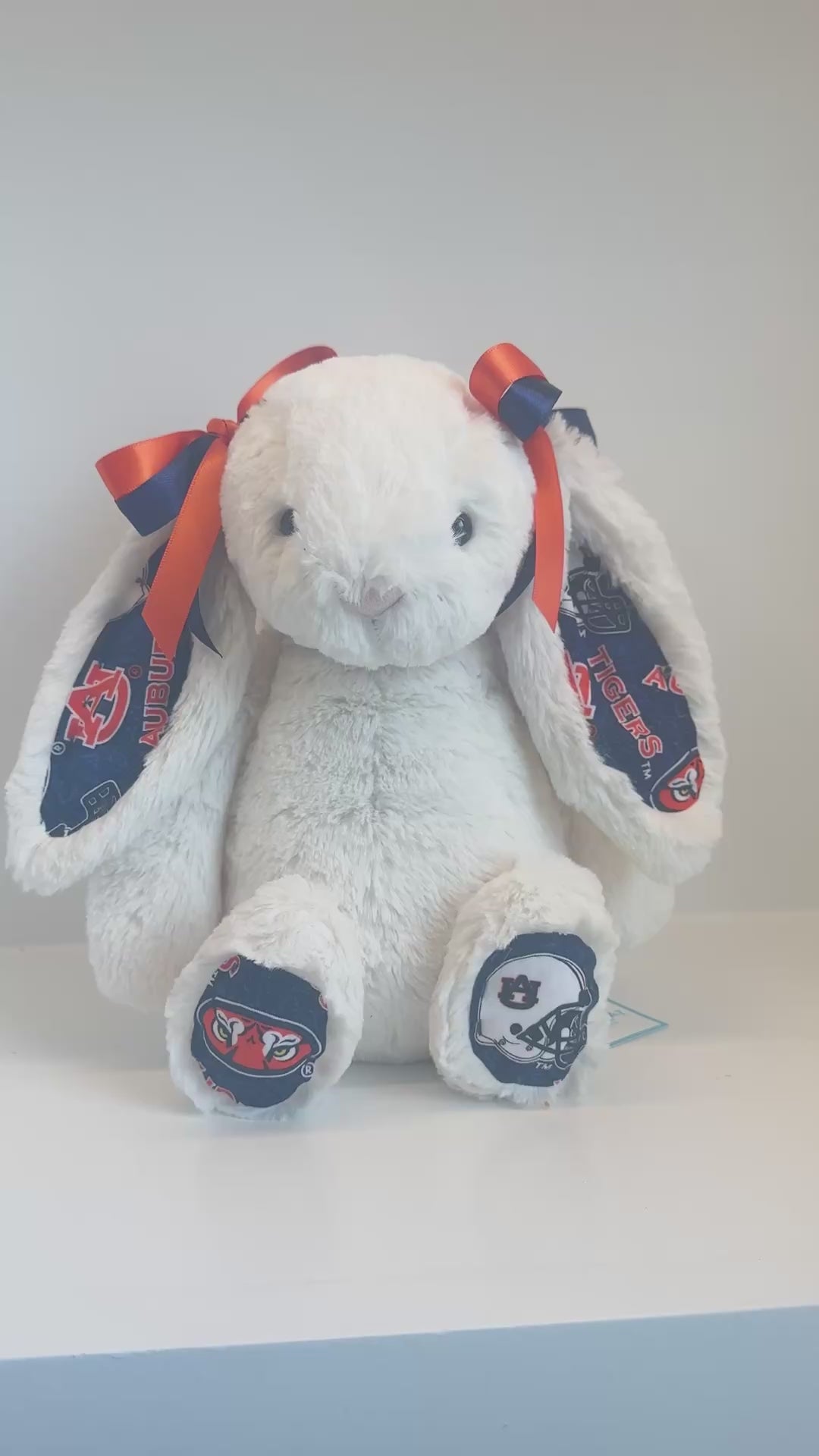 Auburn University Custom College Jellycat Bashful Bunny