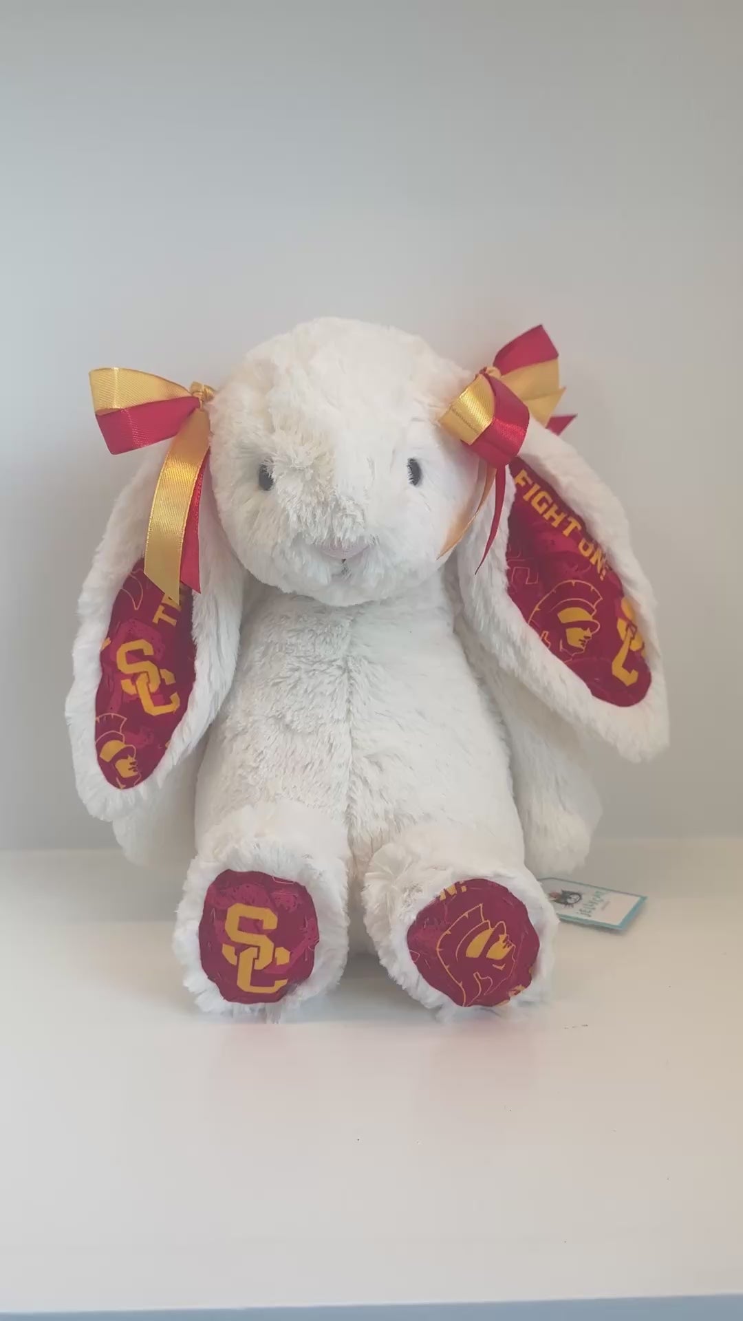 University of Southern California Custom College Jellycat Bashful Bunny