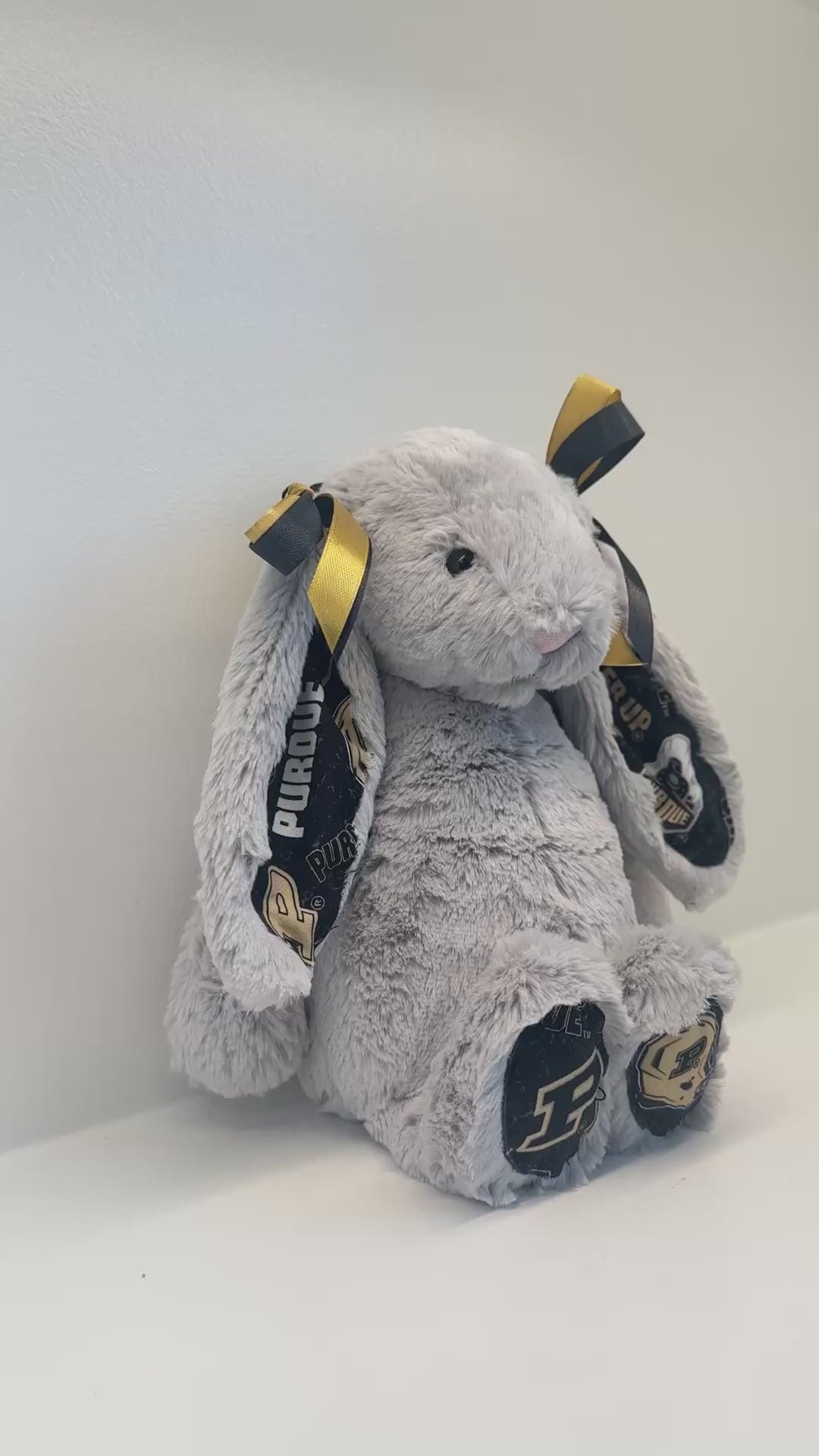 Purdue University Custom College Jellycat Bashful Bunny