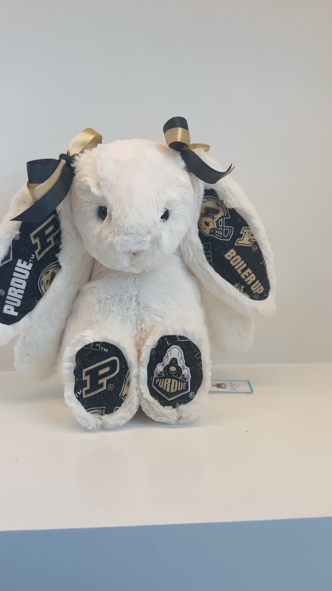 Purdue University Custom College Jellycat Bashful Bunny