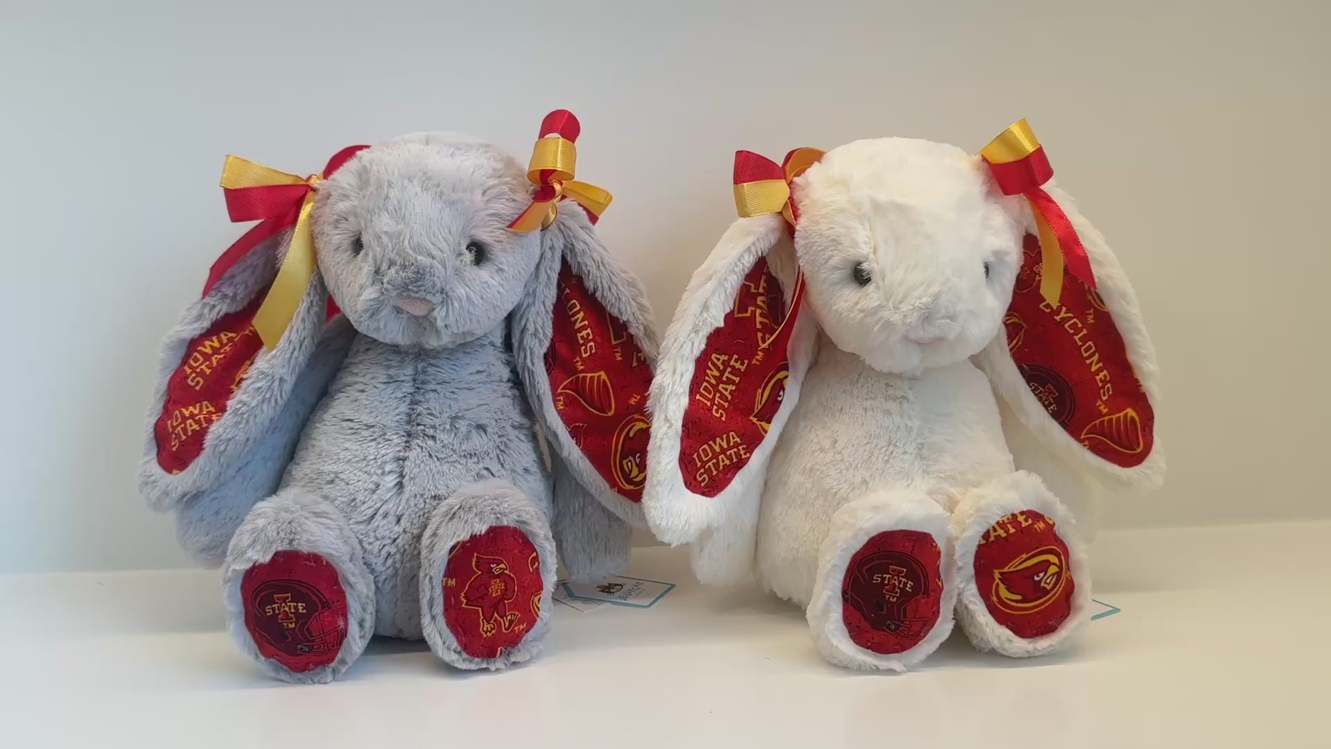 Iowa State Custom College Jellycat Bashful Bunny