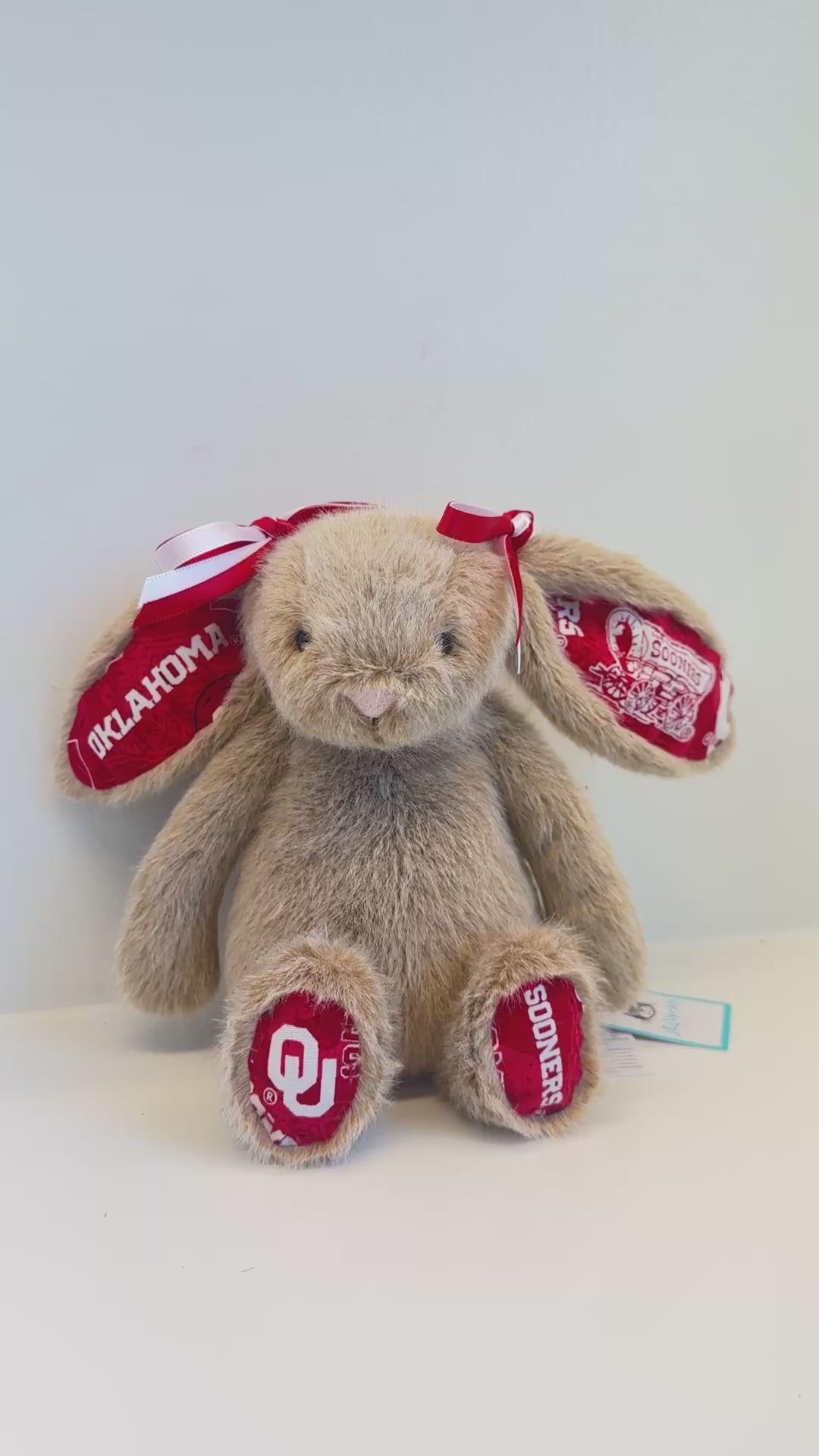 University of Oklahoma College Jellycat Bunny