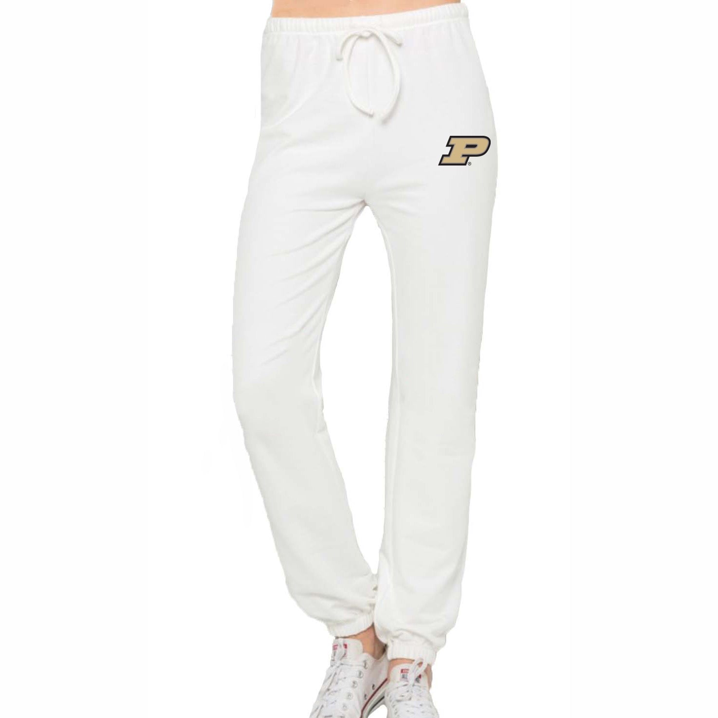 Purdue White Joggers