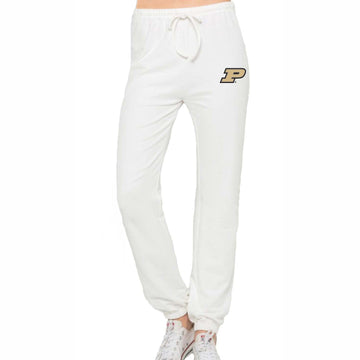 Purdue White Joggers