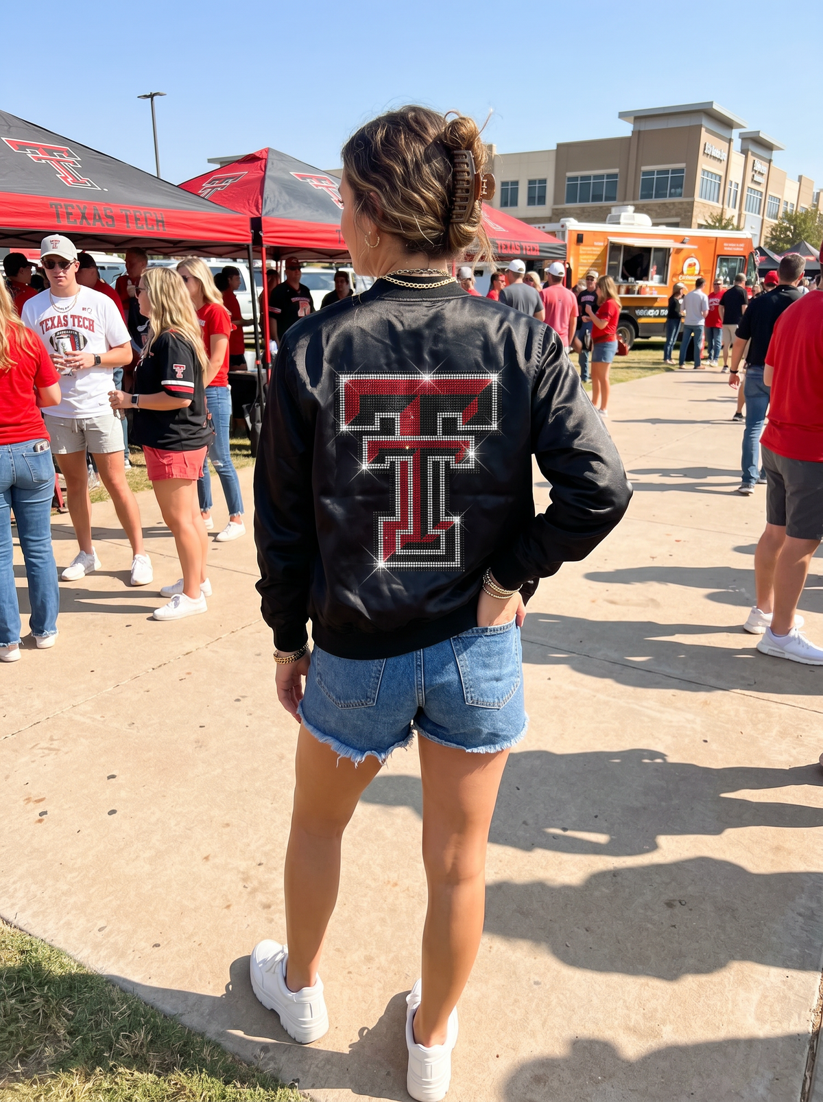 Texas Tech Double T Black Bomber