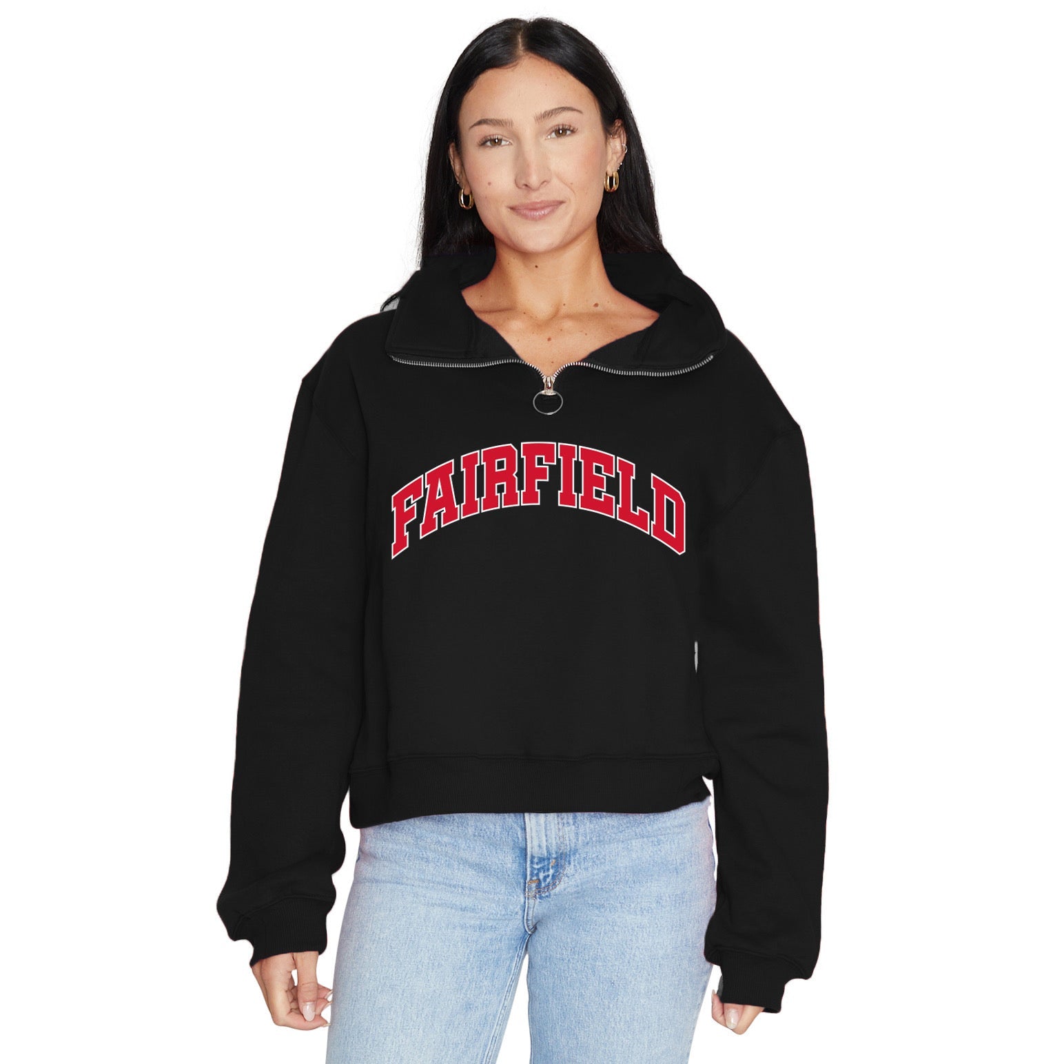 Fairfield Stags Quarter Zip Sweatshirt