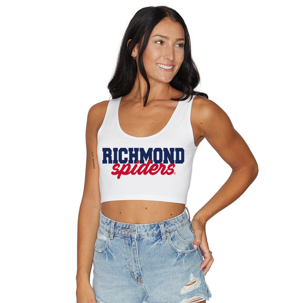 Richmond Spiders Crop Tank Top