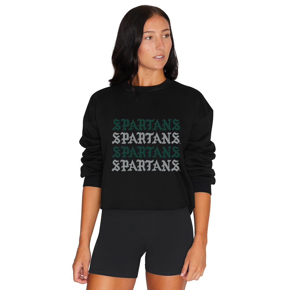 Michigan State Gothic Crewneck