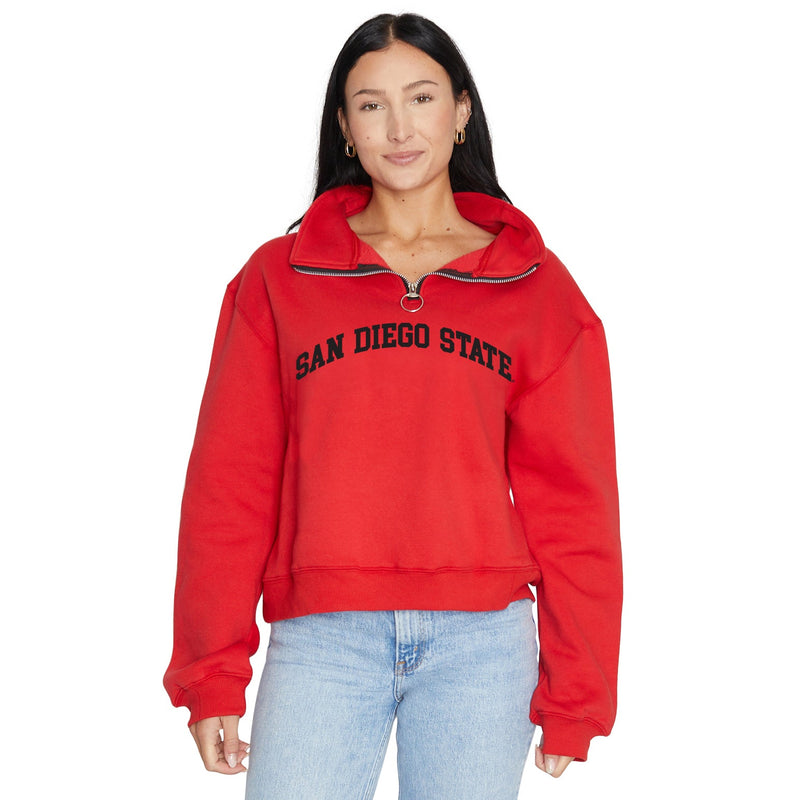 San Diego State Aztecs Quarter Zip Sweatshirt