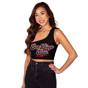 San Diego State One Shoulder Top