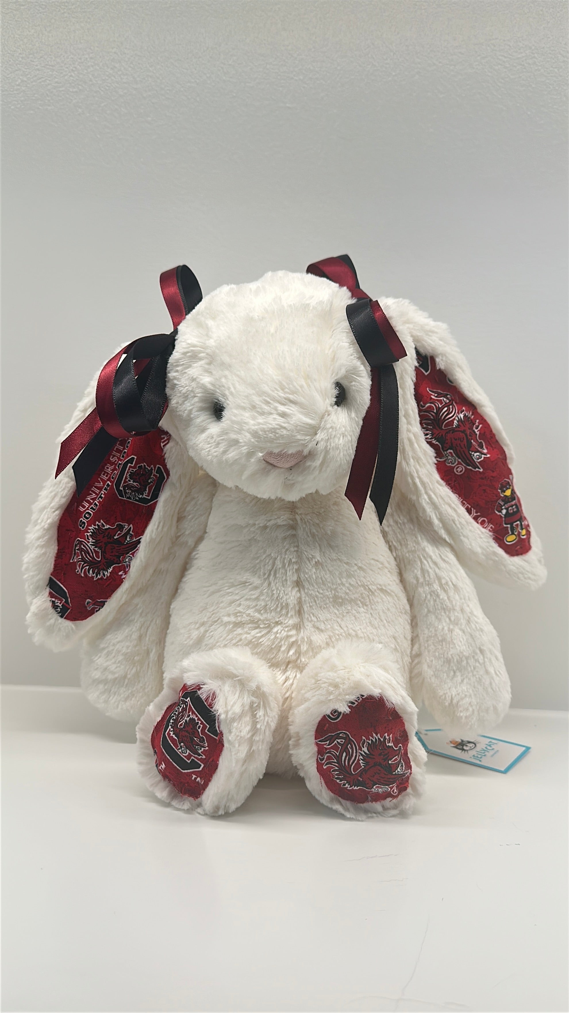 Custom College Jellycat Bashful Bunny