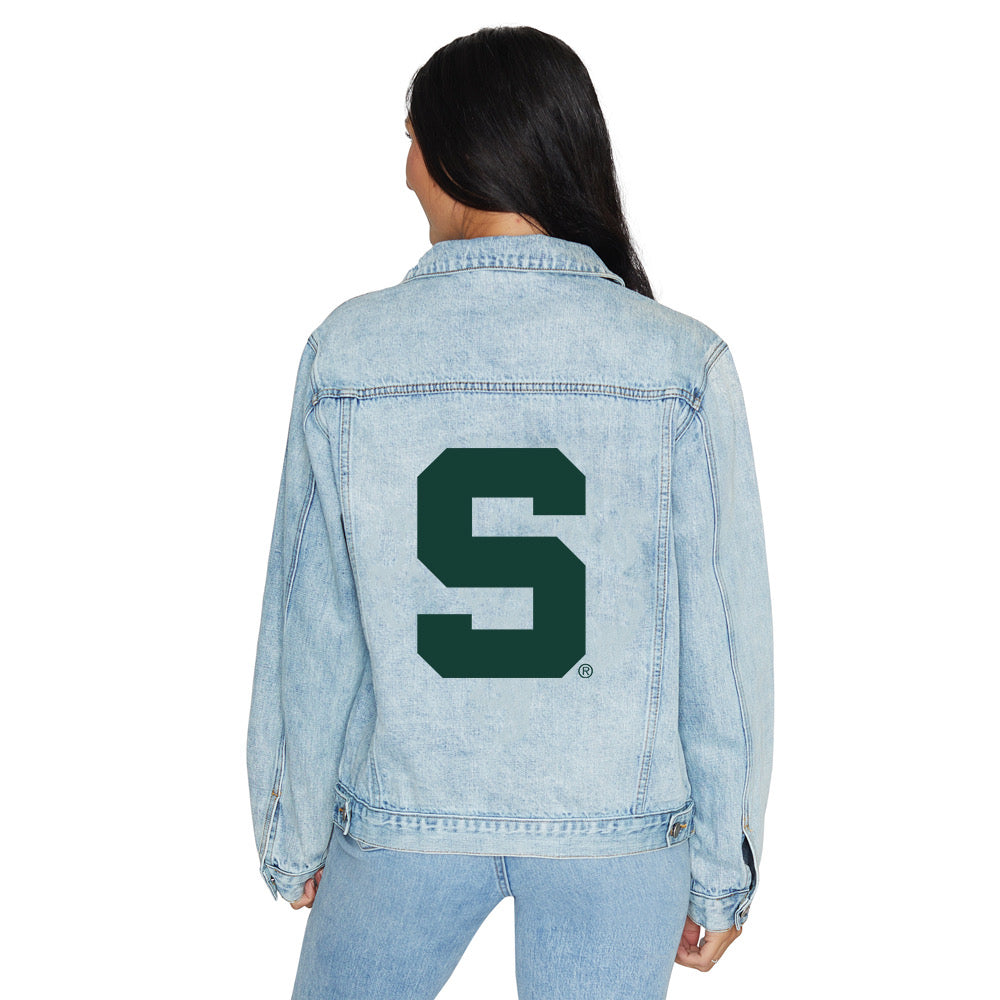 Michigan State Denim Jacket