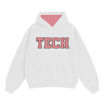 Texas Tech Gingham Hoodie