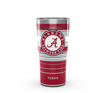 Alabama Crimson Tide - NCAA Hype Stripes Stainless Steel Tumbler
