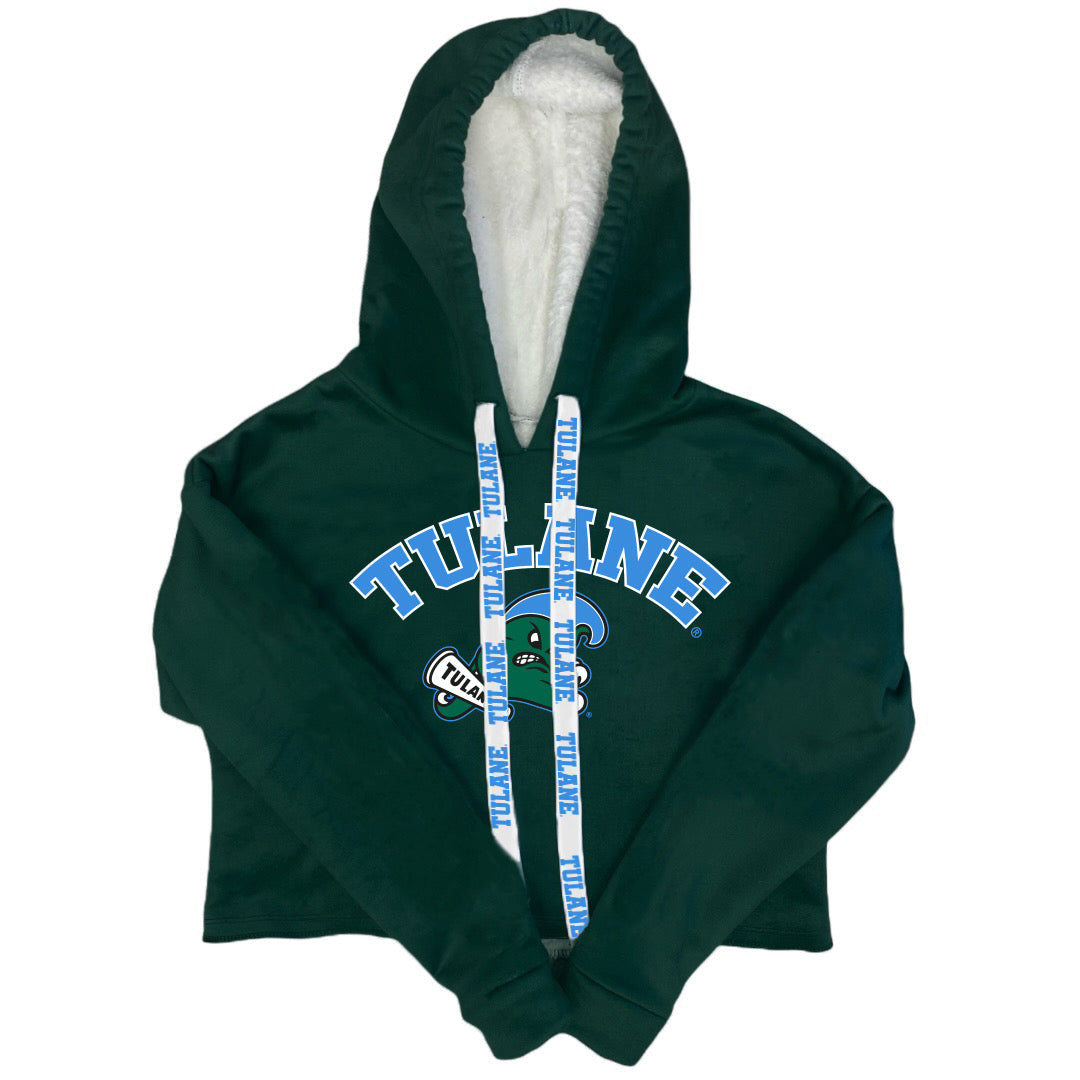 Tulane Varsity Furry Hoodie