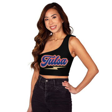 Tulsa Lightning One Shoulder Top