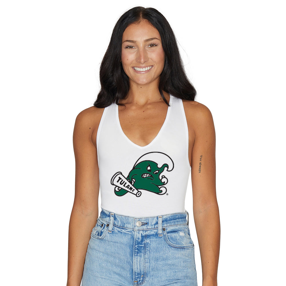 Tulane Angry Wave Bodysuit