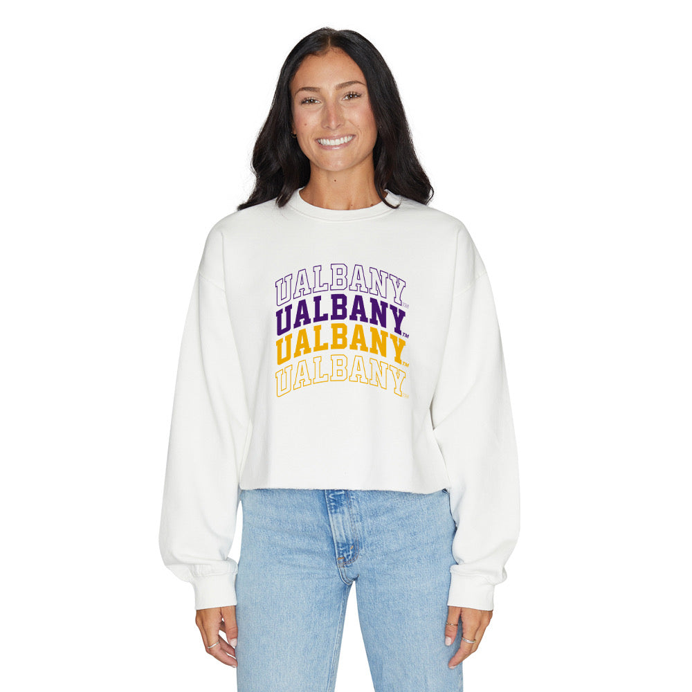 University at Albany Repeat Crewneck