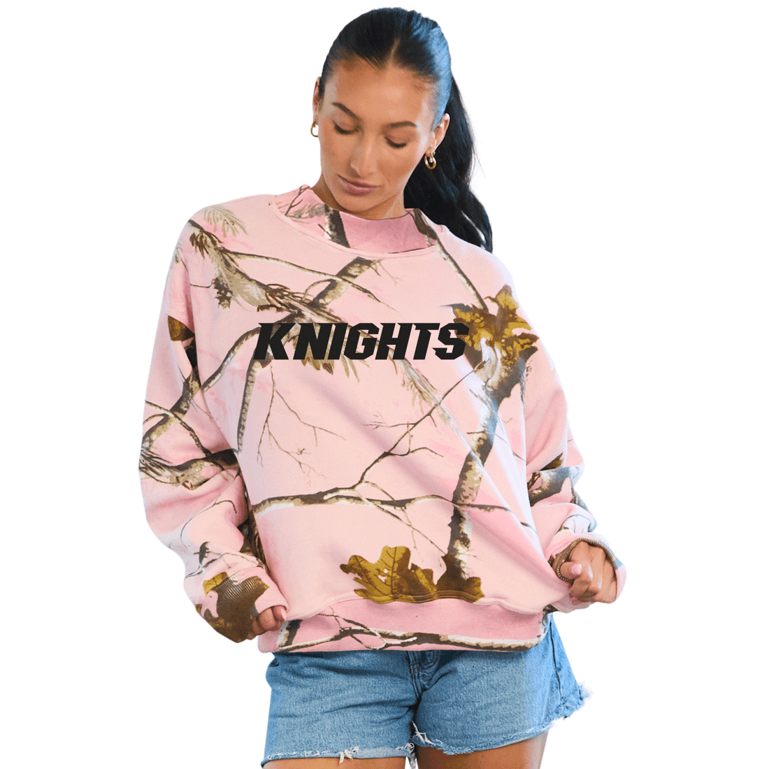 UCF Knights Camo Mock Neck Sweatshirt