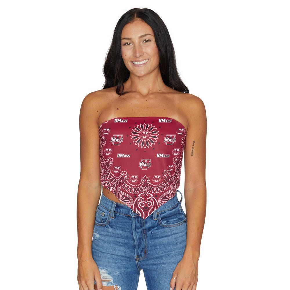 UMass Bandana Top