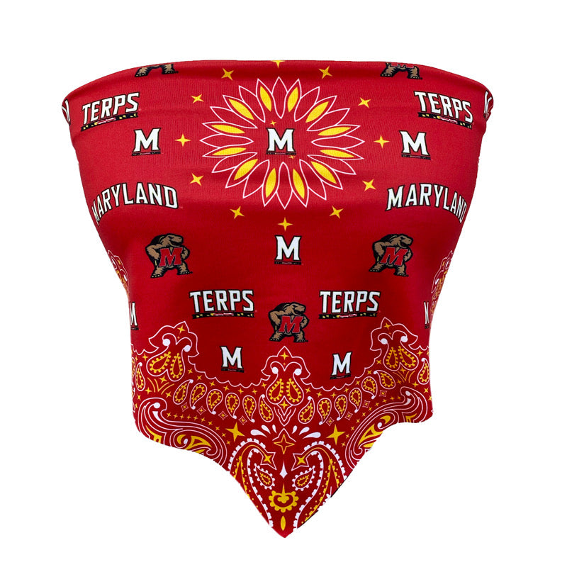 Maryland Terps Bandana Top