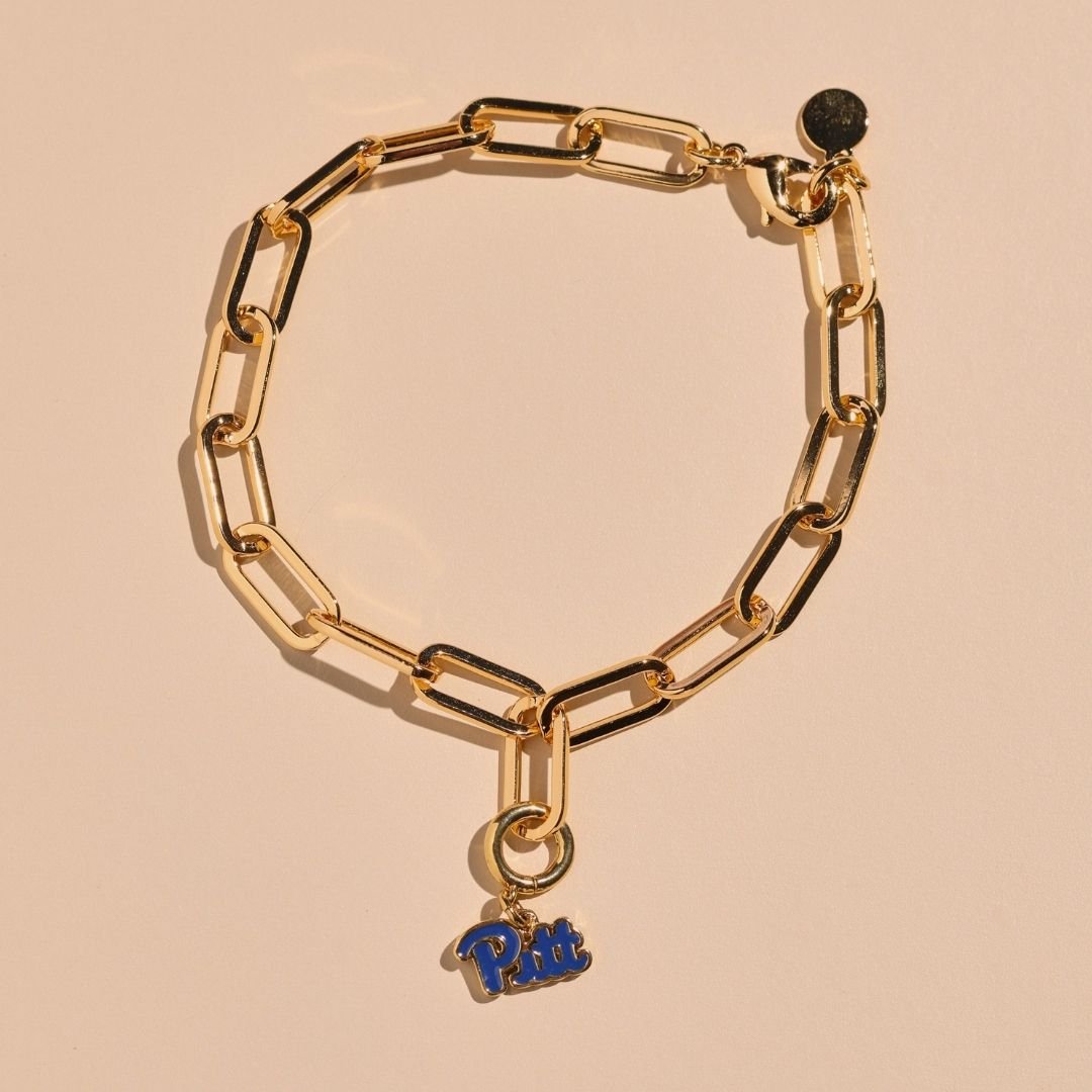 University of Pittsburgh Charm Bracelet