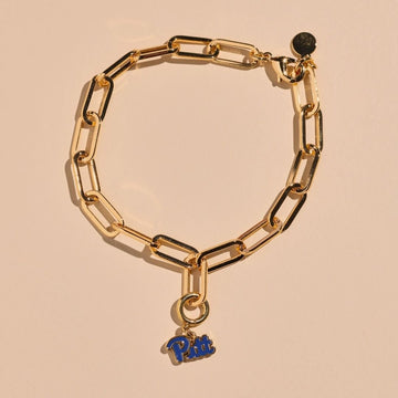 University of Pittsburgh Charm Bracelet