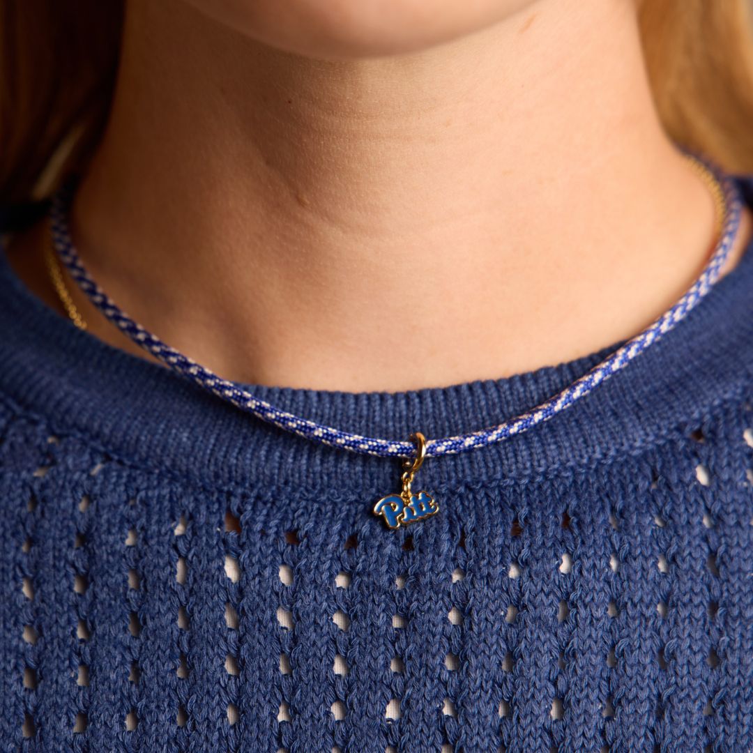University of Pittsburgh Enamel Charm