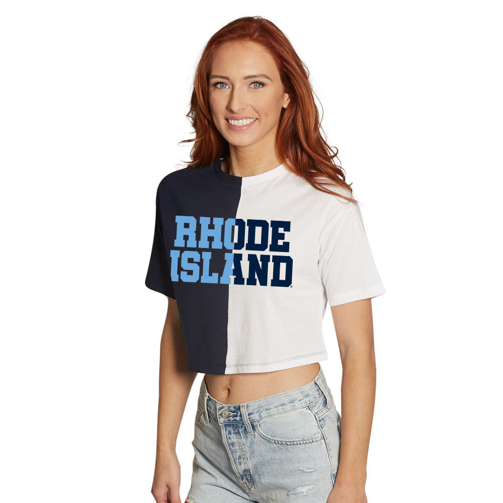 Rhode Island Rams Split Tee