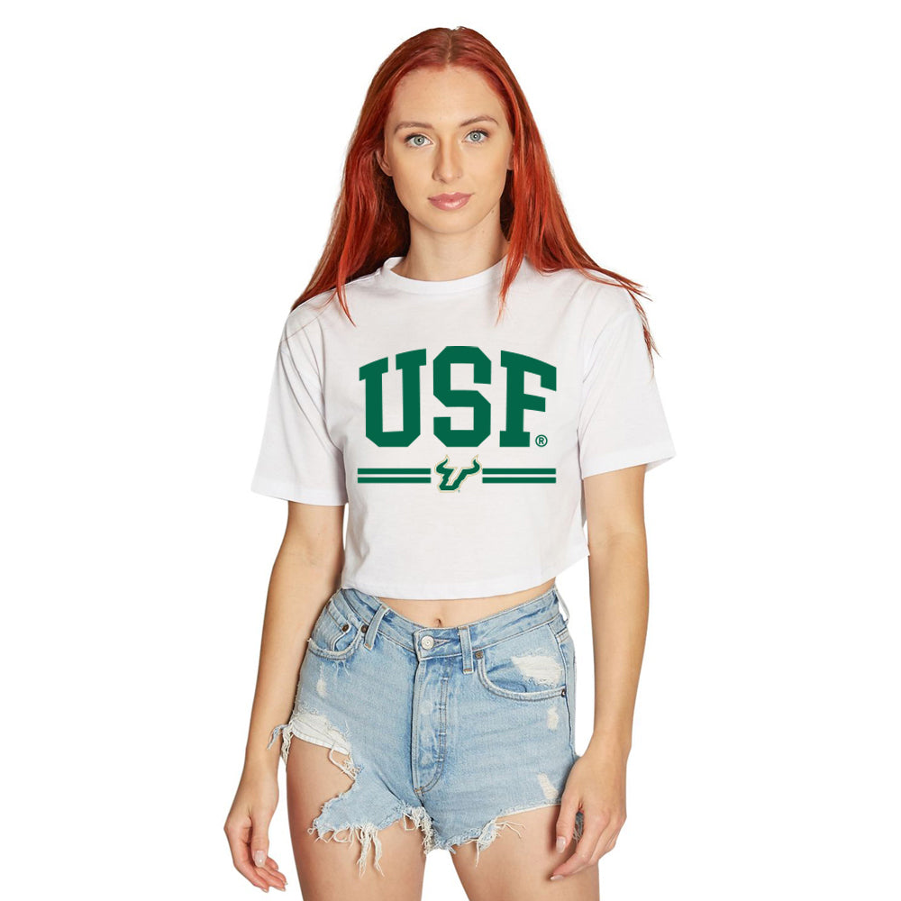 USF Bulls Stripe Tee