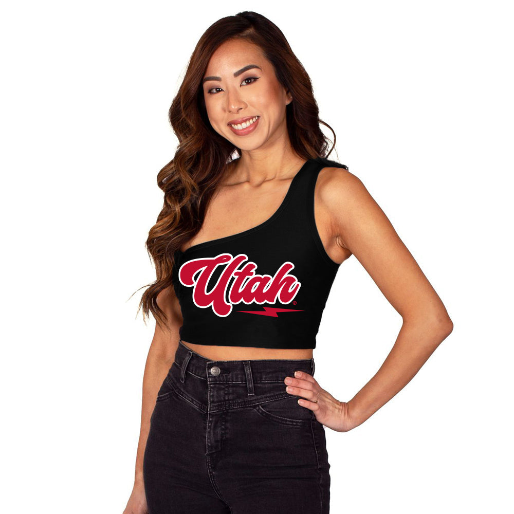Utah Lightning One Shoulder Top