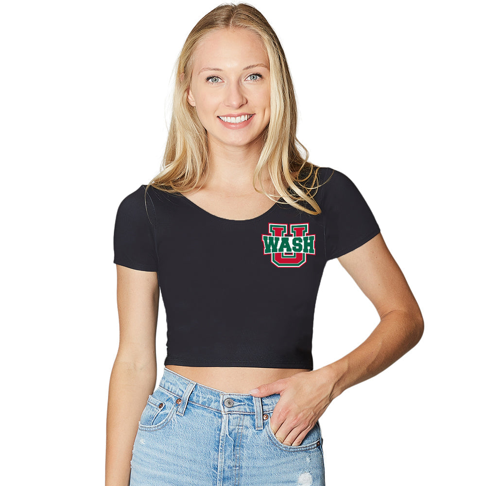 WashU Black Babydoll Tee