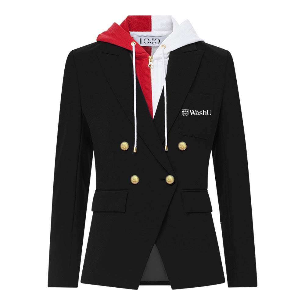 WashU Hooded Blazer Jacket